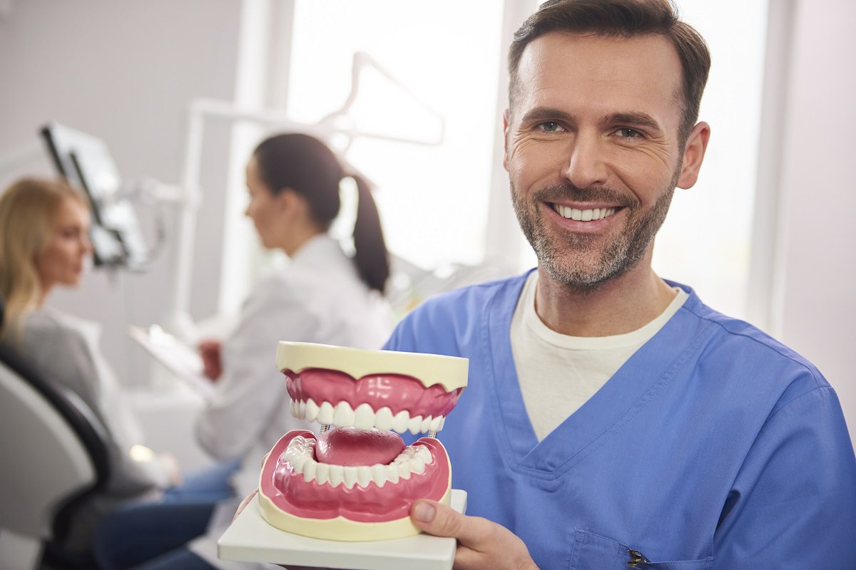 What are dentures?
